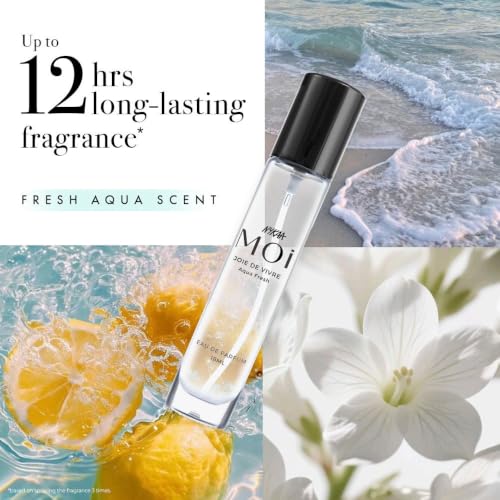 Moi by Nykaa Joie De Vivre Eau De Parfum, Citrus Aqua Chrysanthemum, Travel Size Mini Perfume for Women, 16ml - view 3