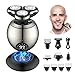 iWarmbase Electric Razor for Men, Professional 5-in-1 Men's Electric Shaver Kit, Wet/Dry Shaver for Men, 3D Floating Heads, Wireless or USB-C Fast Charge