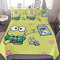 Amazon｜けろけろけろっぴ布団カバーセット 寝具カバーセット 3点 