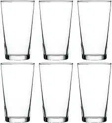 Jogo 6 Copos de Vidro Para Caiprinha Pasabahçe - 570ML