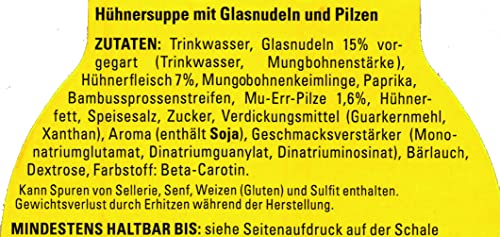 Indonesia Bowl Thai Suppe, Glasnudelsuppe mit Hühnerfleisch, 390 ml