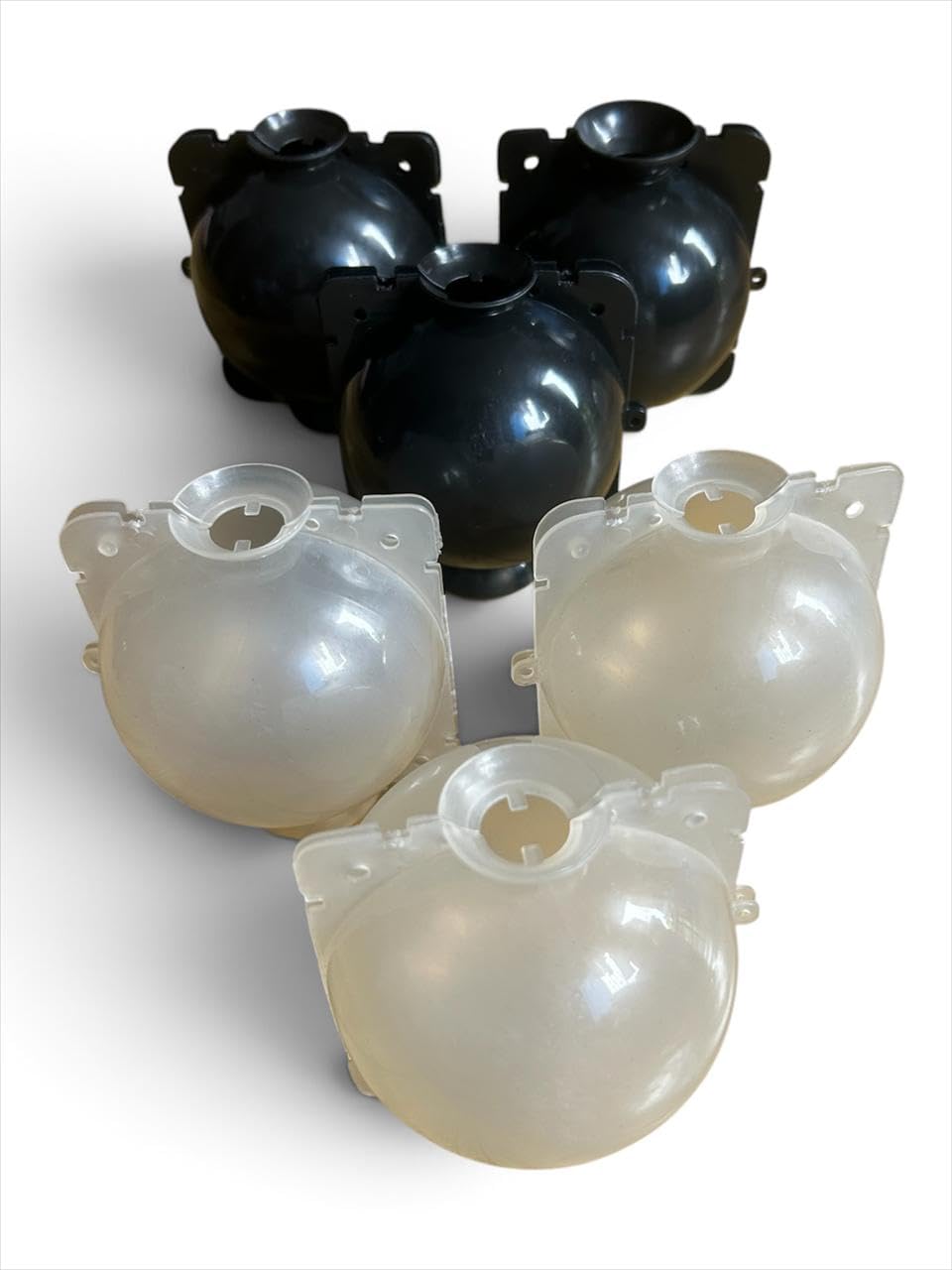 Plant Rooting Balls, 3 inch Reusable Air Layering Grafting Growth Ball with Secure Locks,Black & White (3 PCS Each)-image-30