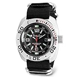 Vostok | Classic Amphibian Automatic Wrist Watch | Model 710640 Black Strap B®