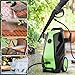 Imdot 5000PSI 4.0GPM Heavy Duty Electric Pressure Washer with 33 FT Extension Hose, 4 QCNozzles and 500ml Foam Cannon for Cars/Fences/Driveways/Patios/Home Cleaning, Deep Green