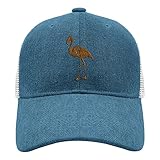 El resistente ala clásica te proporciona una gran protección solar y modifica tu cara. Las costuras están alineadas y planas, y la forma del sombrero es estable. Este sombrero de papá con exquisito patrón de bordado de alta calidad te hace una fashionista.