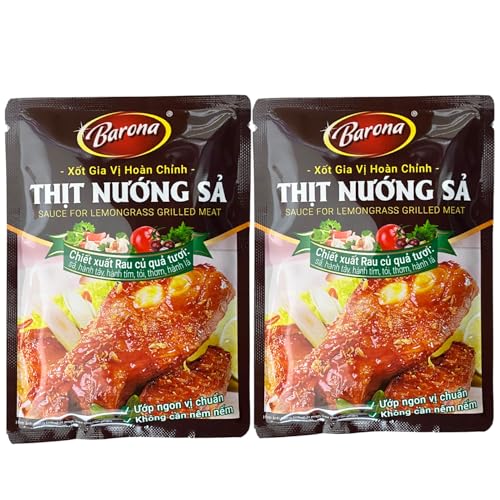 BBQ �������O���X�\�[�X BARONA 80g�i�Q�܁j�o�[�x�L���[�\�[�X Xot Thit Nuong Sa Barona (2 tui)