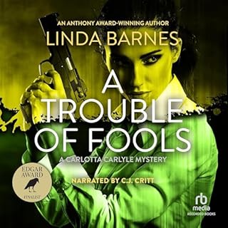 A Trouble of Fools Audiolibro Por Linda Barnes arte de portada