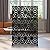 Metal Privacy Screen Outdoor Privacy Screen 72"H×47"W, Freestanding Decorative Privacy Screen for Balcony Patio Lawn Garden, Privacy Fence Privacy Panel-Black&Star