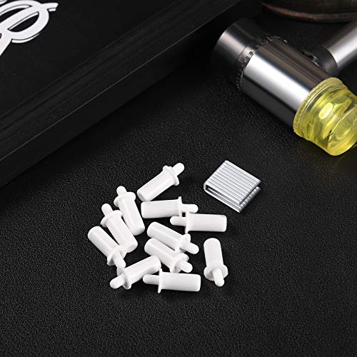 24 Pieces Plantation Shutter Repair Tool Set, Including 12 Spring Loaded Shutter Pins And 12 Tilt Rod Louvers Staples Replacement For Windows Tools Supplies #TOP5