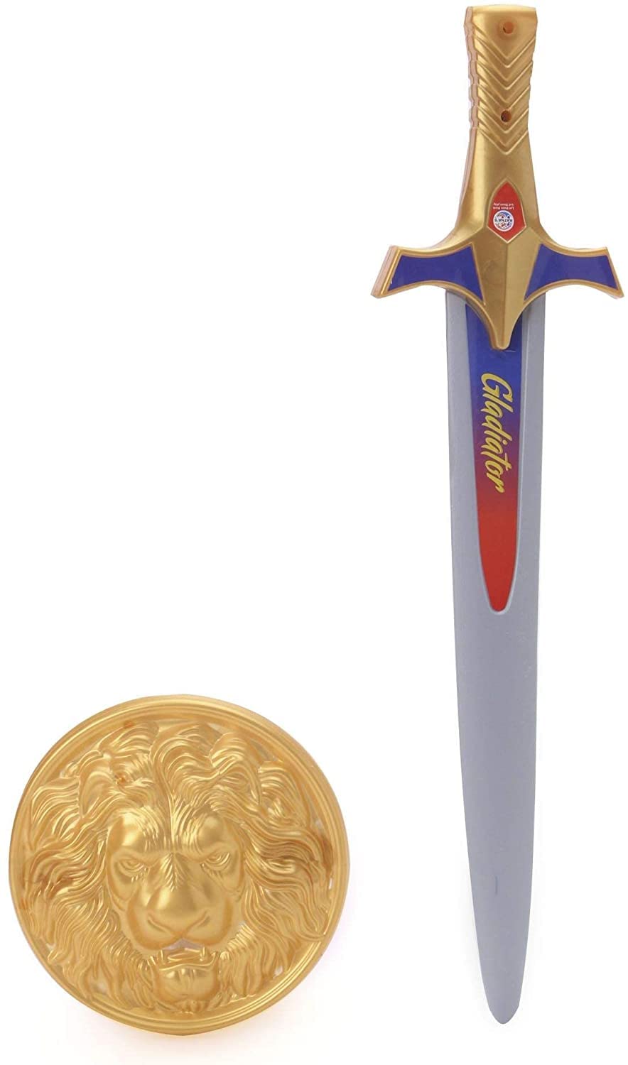 Game Phactory Gladiator Sword With Shield For Kids.The Best Pretend Play Toy For Kids (Sword Length 20 Inches), Gold (B09ZRBLZMJ) Amazon Price History, Amazon Price Tracker