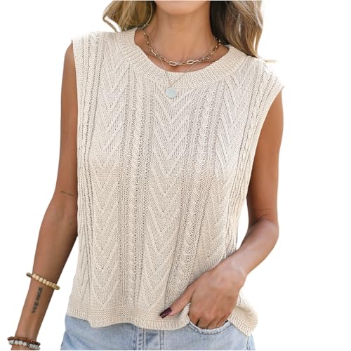 Pull sans manches femme haut idéal pour vacances et journées d'été