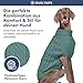 Spark Paws Strickpullover für Hunde – Weicher, Warmer Winterpullover für kleine, mittelgroße und große Hunde – Pullover für Französische Bulldoggen, Pitbulls, Hündinnen und Rüden, (Pine Green,3XL)