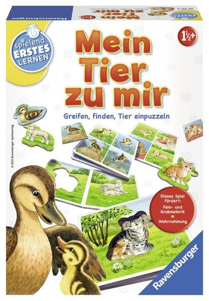 Mein Tier zu mir: Greifen, finden, Tier einpuzzeln