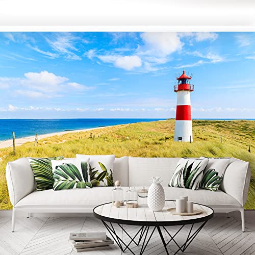 Papier peint auto-adhésif repositionnable motif phare 104x70cm haute définition - 5