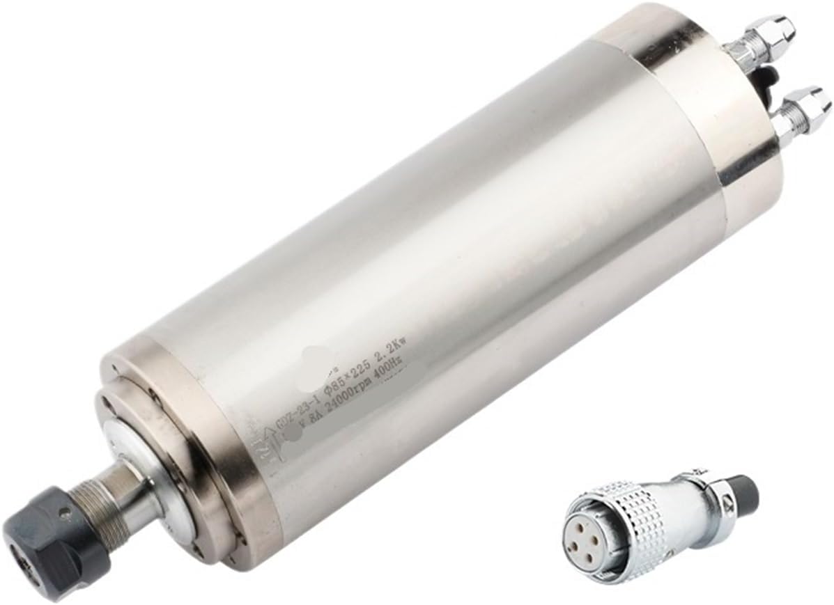2.2KW ER20 water-cooled spindle motor 220/380V diameter 85mm(2.2kw ER20 220V)