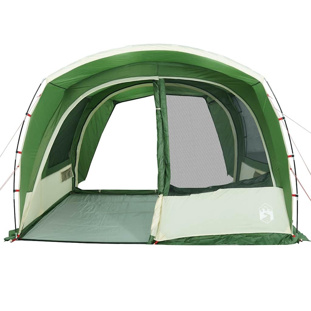 Tenda da Auto Impermeabile 4 Persone, Verde con Rivestimento PU 185T, Design Antivento, per Campeggio e Viaggi, Facile Montaggio, 300 x 185 x 200 cm