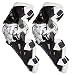 Scoyco Racing Knee Guards, Motorcycle Knee Pad,Hard Collision Avoidance Crashproof Rotatable Bionic Designed for Moto/ATV/BMX(White)