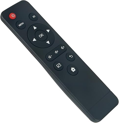 Miniatura 3 de WINFLIKE - Juego de control remoto infrarrojo de repuesto para Vankyo STV383E Pocket Burger 101 Mini LED LCD Proyector portátil