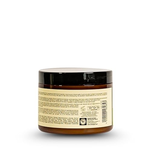 Miniatura 2 de LINANGE Máscara de volumen para cabello revitalizado y fuerte - Mascarilla capilar para cabello seco y dañado, 16.9 oz.
