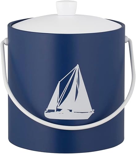 Miniatura 6 de Kraftware Colección 3qt, Anchor, Royale Blue Pastimes Cubo de hielo de 3 cuartos