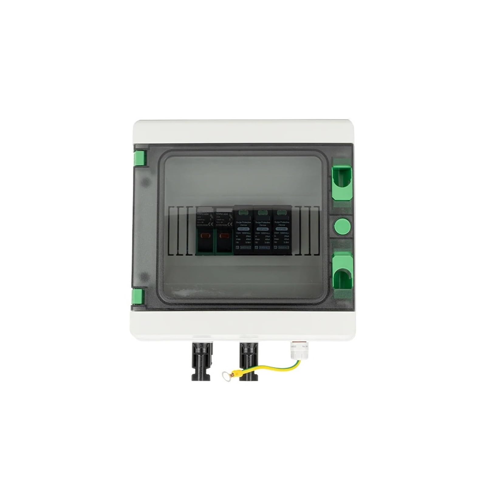 RWRAPS Scatola combinatrice fusibili DC 1-in-1-out 1000V Semplice Esterna Impermeabile 1 Stringa IP65 PV Protezione Contro Le sovratensioni solari