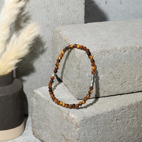 Pulsera Elegatto Premium Tiger Stone para Hombre miniatura 4