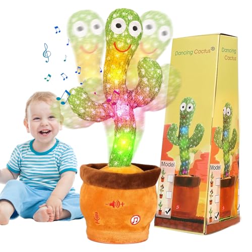 Image of LUKETURE Dancing Cactus, Talking Cactus Toy