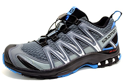 Salomon Xa Pro 3d, Zapatos de trail running Hombre, Stormy Weather/Black/Hawaiian Surf, 40 EU