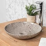 Envío Gratis wanda collection Lavabo encimera de mármol Cuarto de baño LYSOM 35 CM Gris