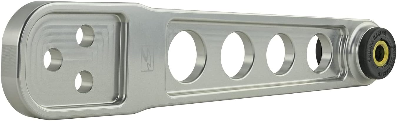 Skunk2 Racing 542-05-0225 Pro Series Rear Lower Control Arm Raw - 2001-2005 Honda Civic, Clear Anodized