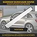 Dasbecan Gray Assembly Panoramic Sunroof Sun Shade Corn Curtain Cover Compatible with VW Jetta Golf Tiguan Sharan Audi Q5 2008-2017 Replaces# 1K9877307B
