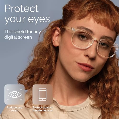 Image of livho High Tech Blue Light Glasses - Advanced Blue Light Blocking Computer Glasses - Screen Fatigue & UV Protection