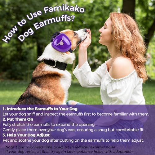 Dog Ear Muffs for Noise Protection, Ear Cover, Noise Cancelling Headphones
