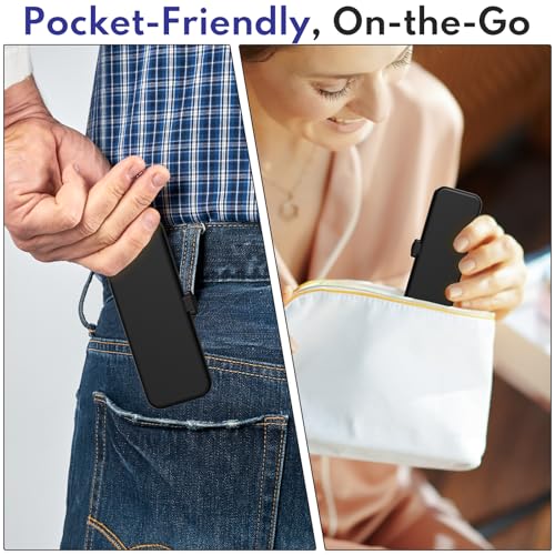 Kardiamobile Case for Kardia Mobile 6L & 6L Max, Portable Hard Shell Case with Silicone Pad for Kardiamobile EKG Heart Monitor