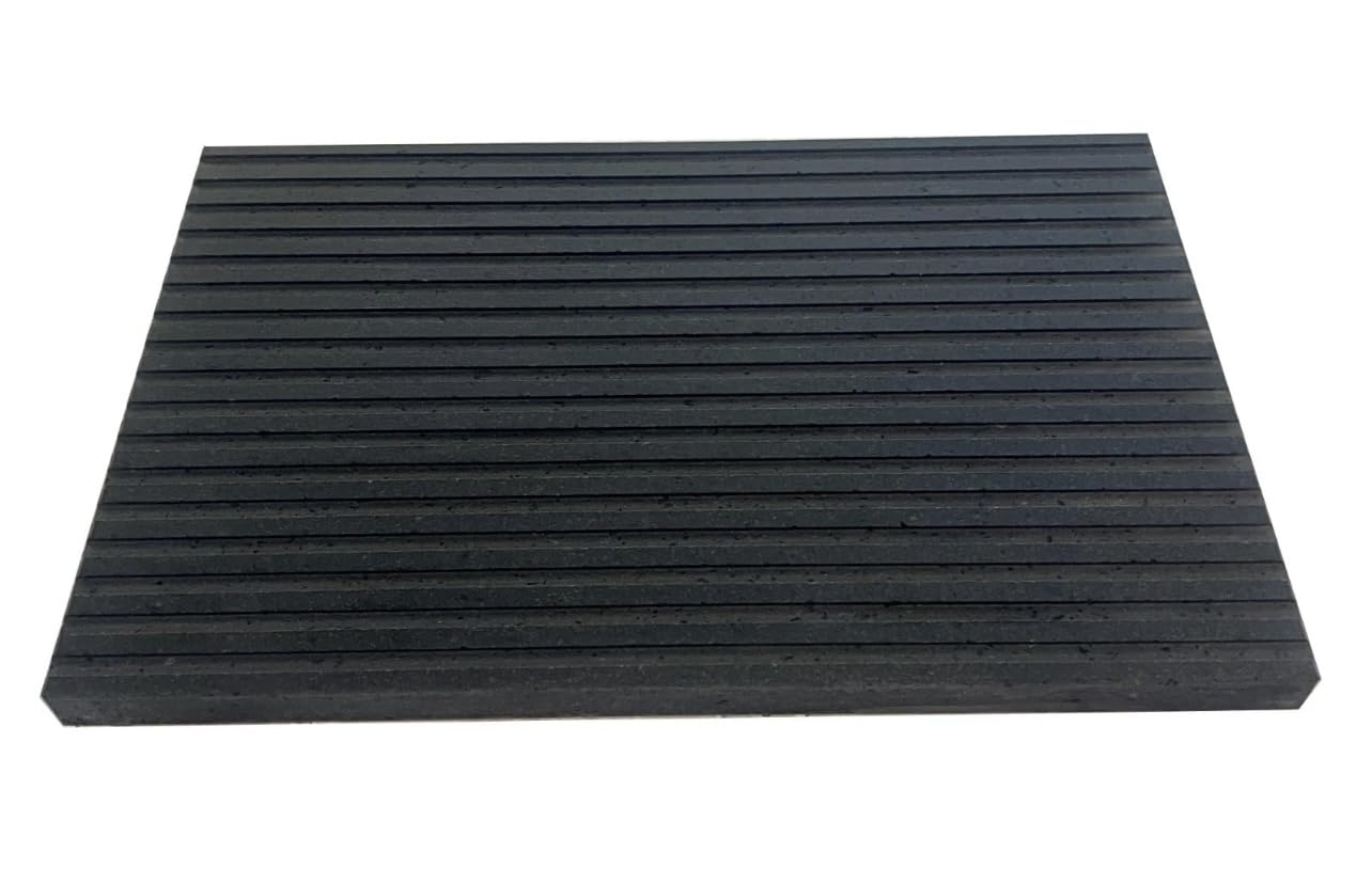 Piastra in pietra lavica barbecue, griglia rigata, tutte le misure spessore 3 cm (45x35)