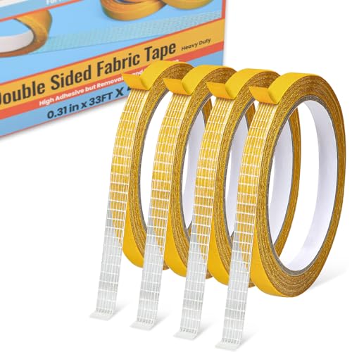Double Sided Fabric Tape Heavy Duty for Hemming Pants,Jeans, No Sew No Iron