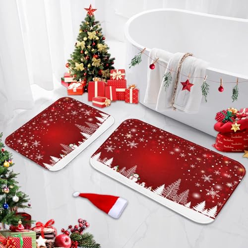Cortinas de ducha de muñeco de nieve para evitar salpicaduras con accesorios 7