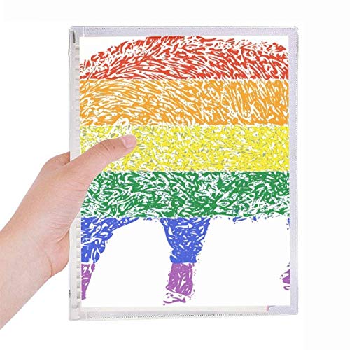 Carnet LGBT pride rechargeable pour exprimer votre fierté