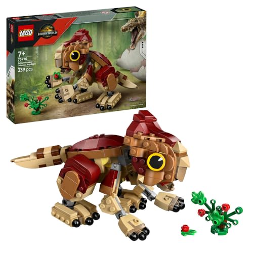 Image of LEGO Jurassic World Baby Dinosaur Dolores: Aquilops Toy Set 76970 Building Blocks Toys for 7+ Gift for Boys and Girls