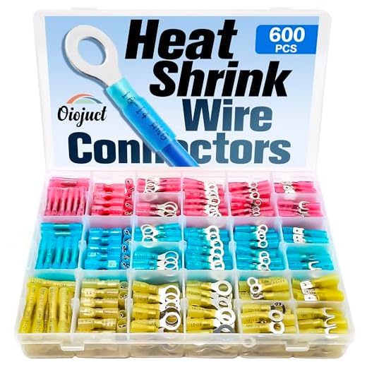 600Pcs Heat Shrink Wire Connectors Kit