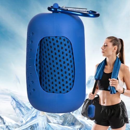 Quick Dry Towel Super Absorbent Microfiber Travel Towel Compact Fast Drying for Camping Gym Beach Swimming Yoga Sports Perfect Sweat Towels Blue