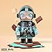 POP MART MEGA Space Molly 100% 2-B Blind Box Figures, Random Design Box Toys for Modern Home Decor, Collectible Toy Set for Desk Accessories, 1PC