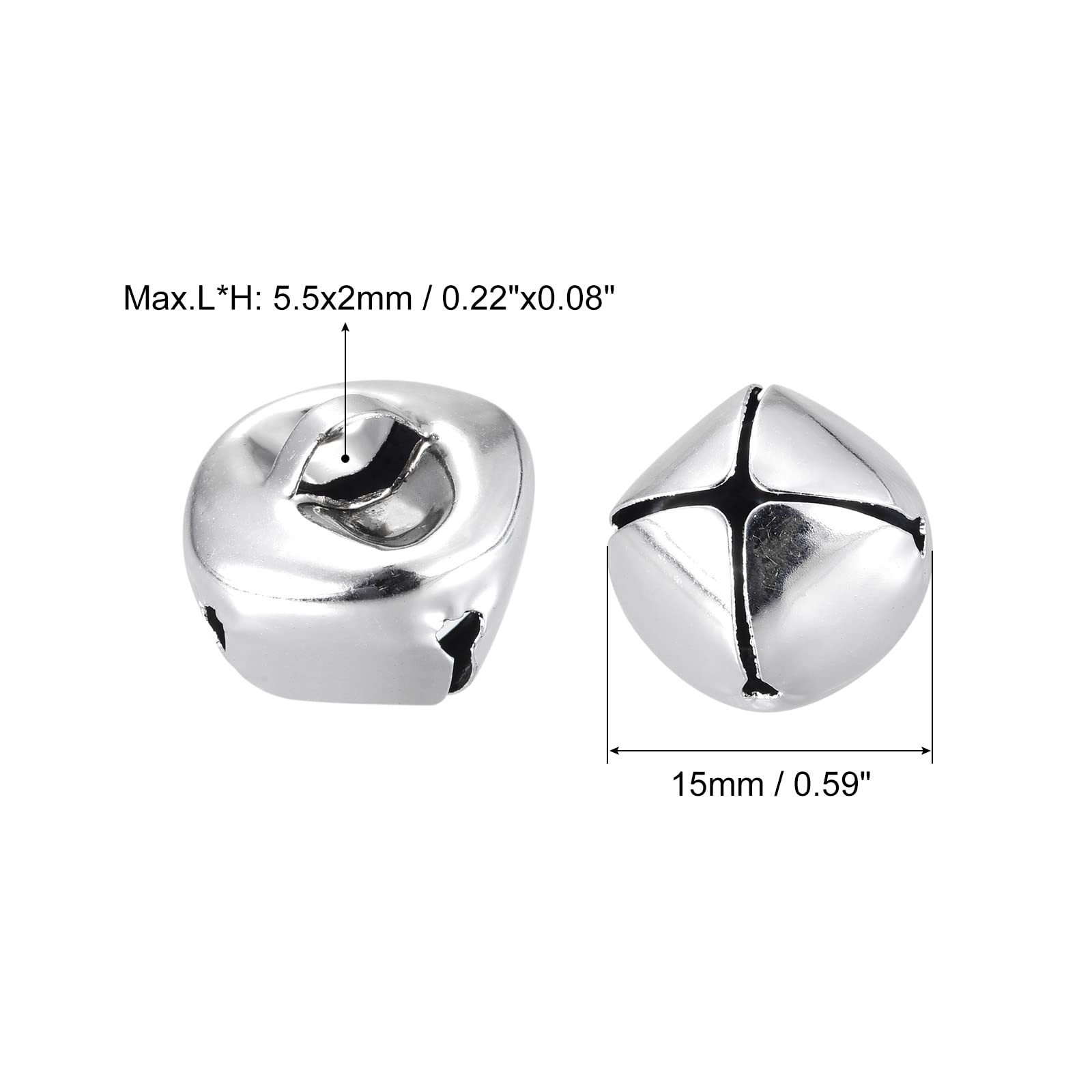 uxcell Jingle Bells, 5/8