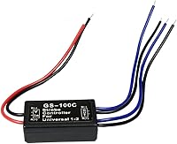 Vista 9 de CF13 JL-02 EP34 Relé de intermitente LED ajustable de 3 pines 12.8 V 0.1W-150W para luces de señal de giro hiperintermitente