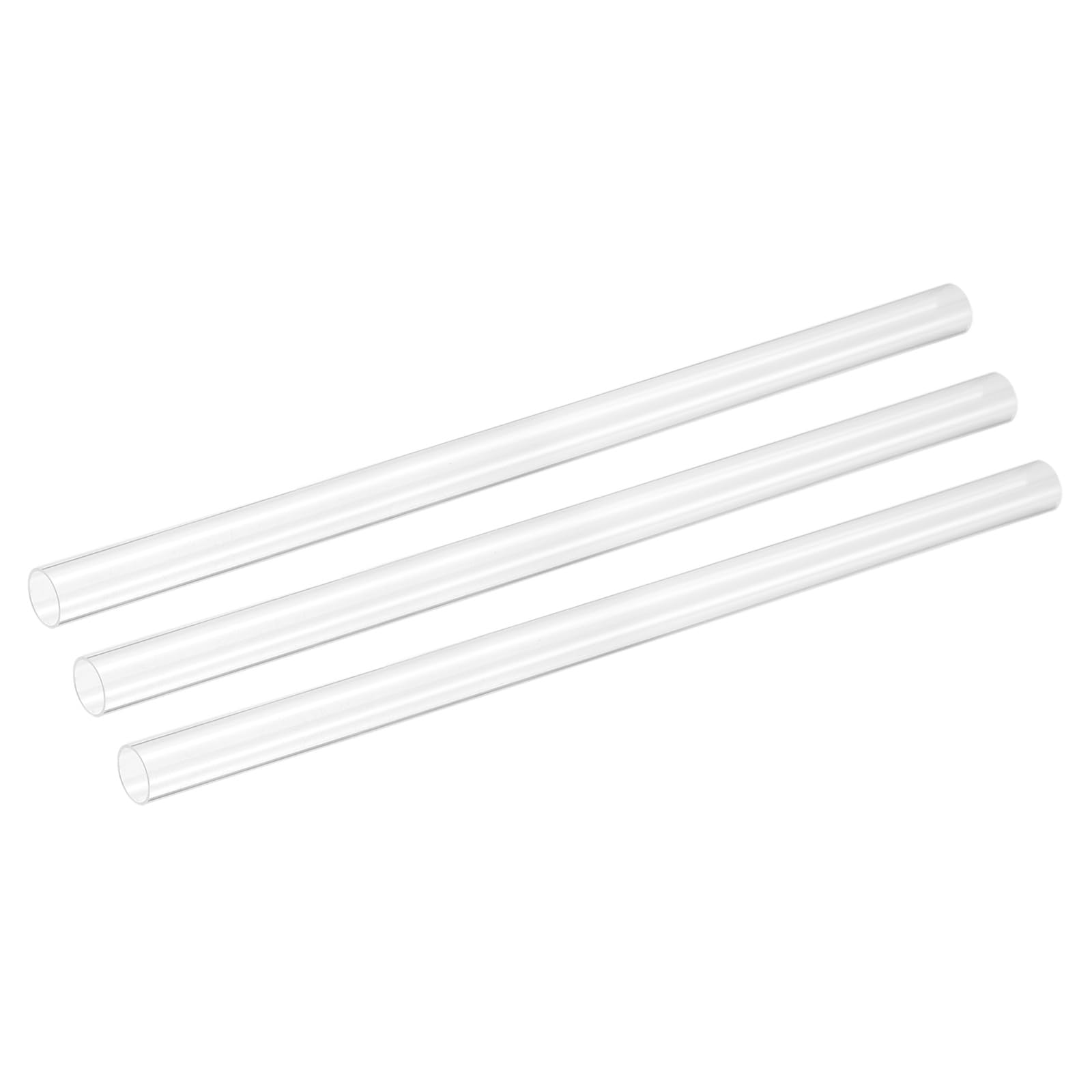 Tubos acrílicos rígidos uxcell transparentes de 13x15 mm: la solución para acuarios y luces
