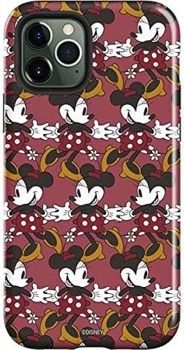 Skinit Impact Phone Case Compatible with iPhone 12 Pro Max - Officially Licensed Disney Minnie Mouse One of A Kind Bow Design