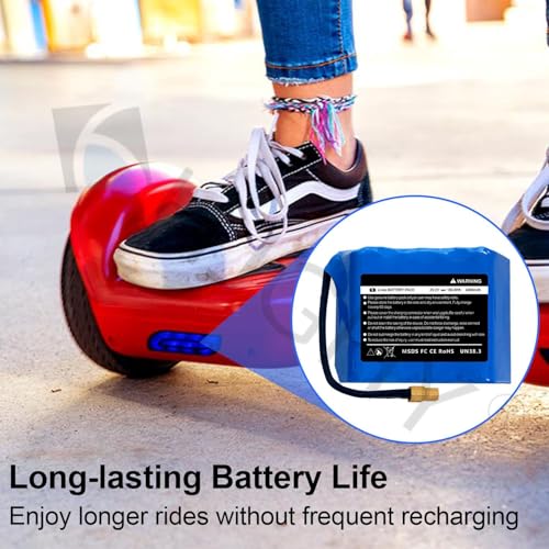 Baterías de litio de repuesto de 24 V 4 Ah para solucionar problemas de carga en hoverboard 5