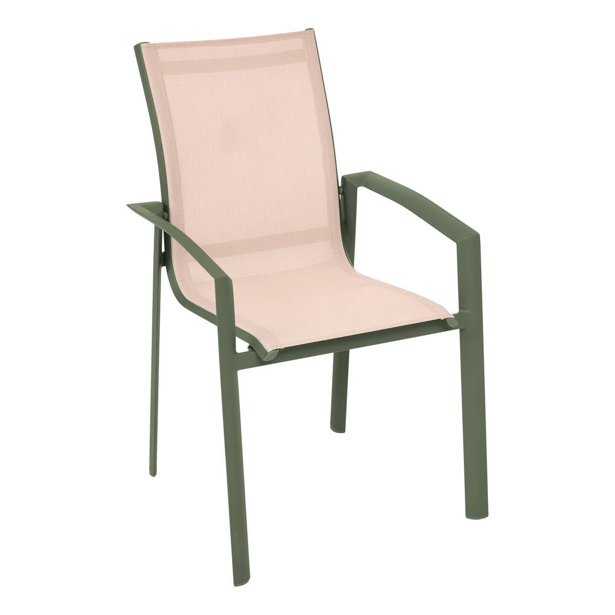 Hespéride - Fauteuil de Jardin axant Beige Lin/Laurier