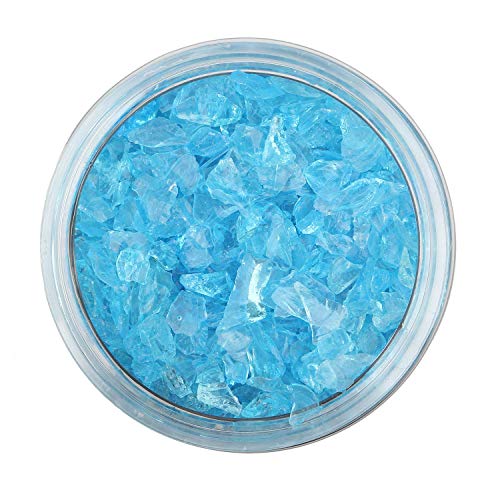 ZenQ Crushed Glass for Crafts, Resin Art. Sea Blue, 1.5 lbs - Image 4