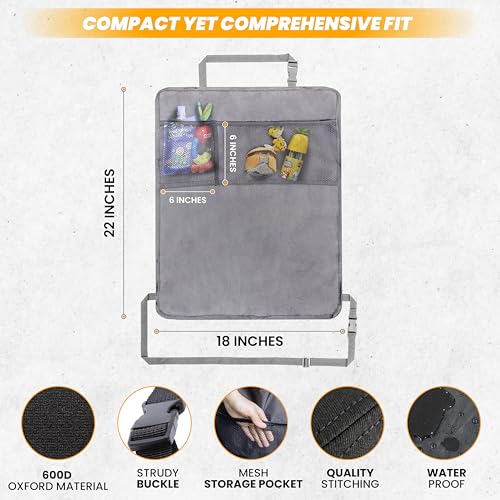 Image of EcoNour Car Kick Mats Back Seat Protector